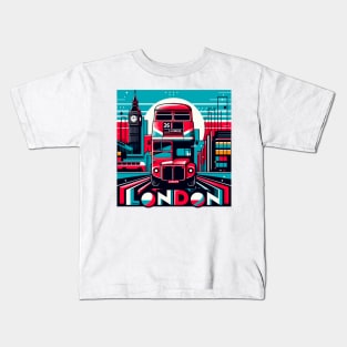 London Bus Kids T-Shirt